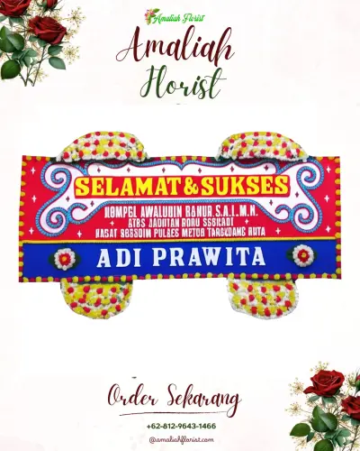 Karangan Bunga Ucapan Selamat di Silae